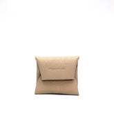 Beige coin purse